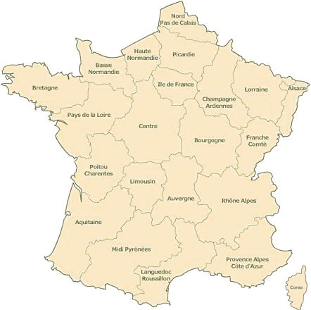 Image de la carte de france