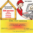 Logo de Top service