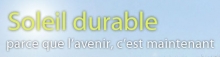 Logo de Soleil durable