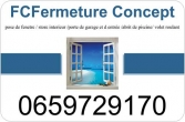 Logo de FC fermeture concept