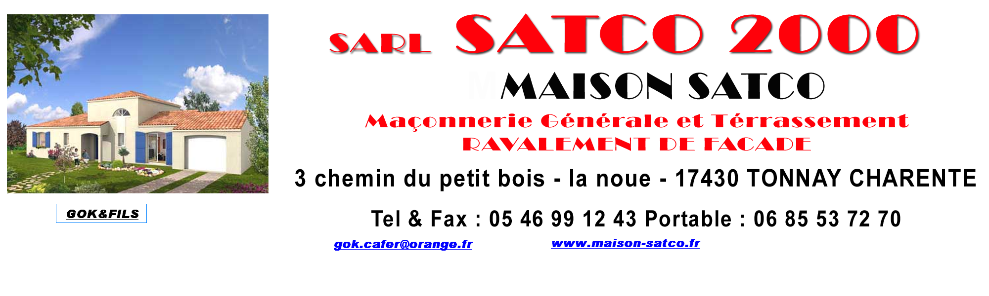 Logo de Maison Satco (SARL)
