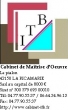 ITB CABINET MAITRISE D'OEUVRE
