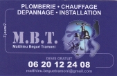M.B.T Plomberie Chauffage
