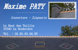 Maxime Paty Couverture - Zinguerie