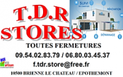 TDR STORES FERMETURES