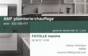 amf plomberie/chauffage