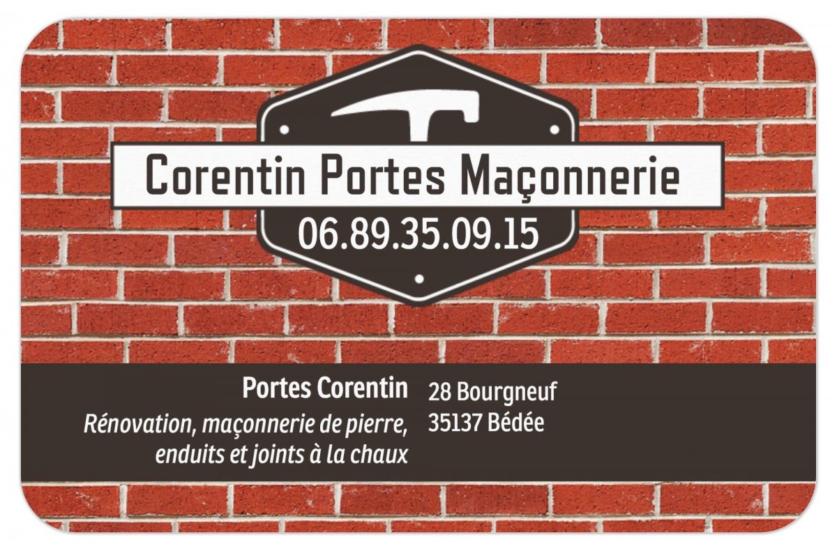 CORENTIN PORTES MACONNERIE