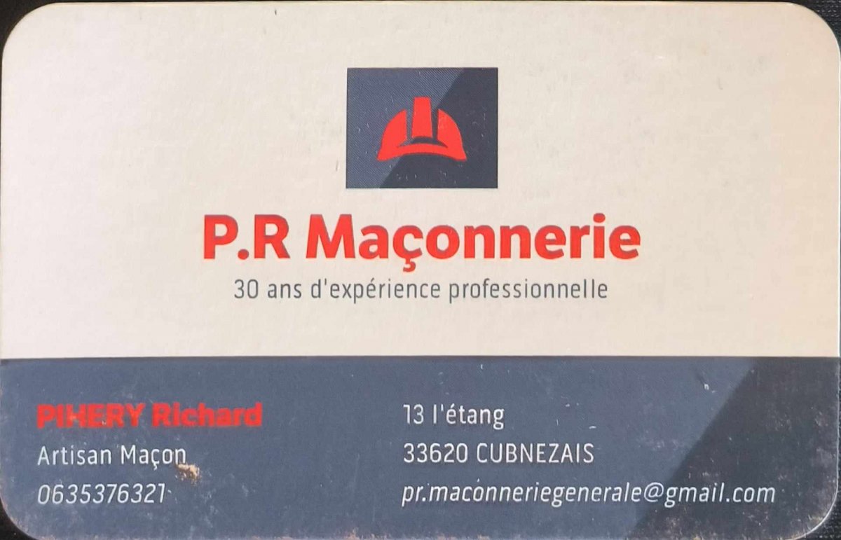 P.R Maçonnerie 