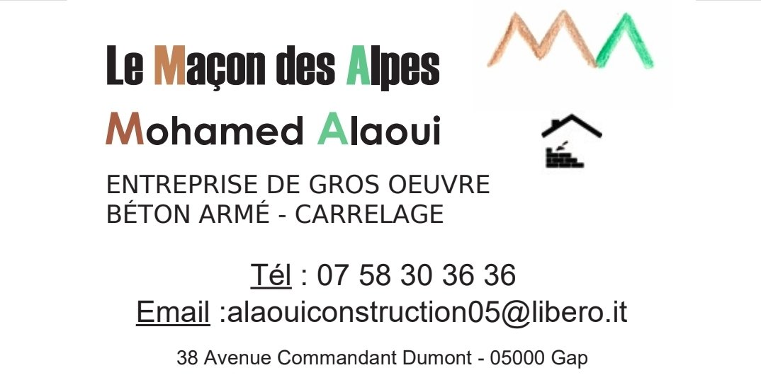 Le maçon des alpes 