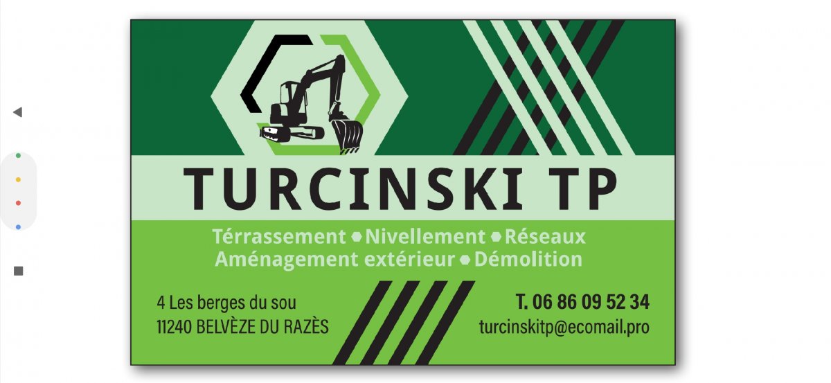 Devis Travaux de terrassement