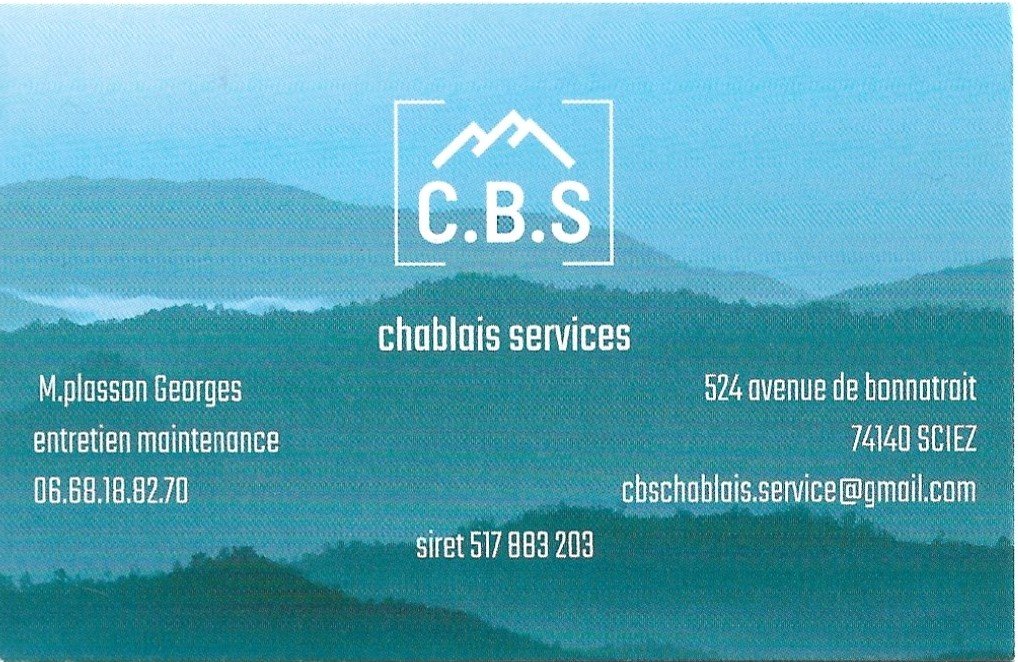 CBS CHABLAIS SERVICES