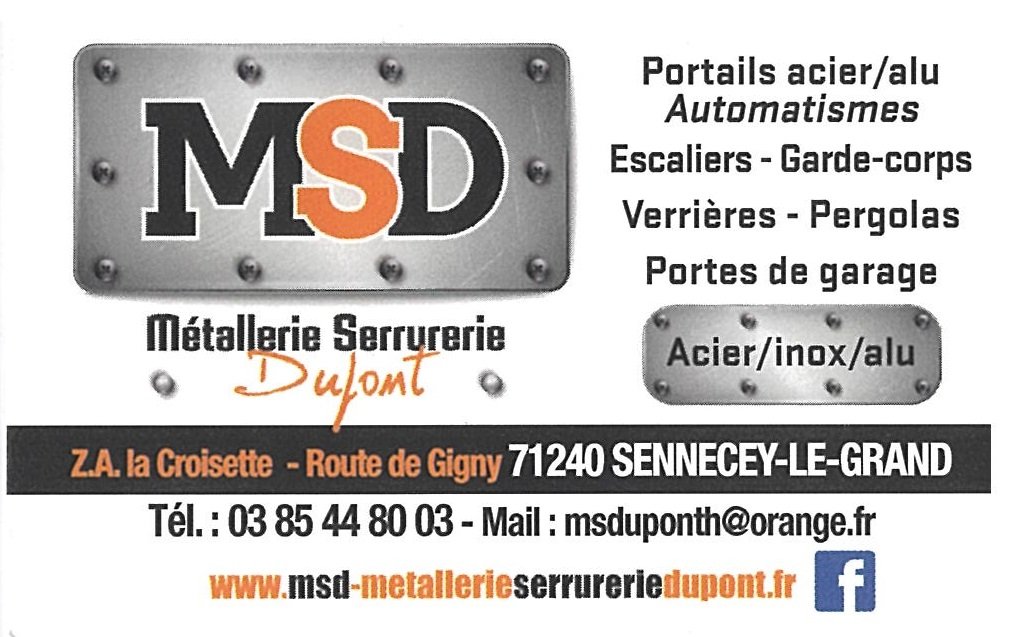 MSD METALLERIE SERRURERIE DUPONT