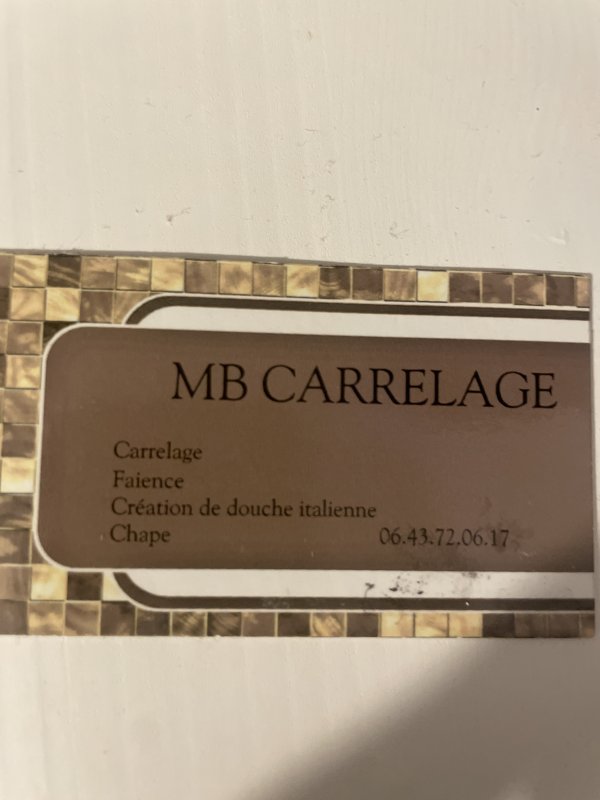 mb carrelage 