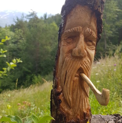 Sculpture Sauvage Barcelonnette
