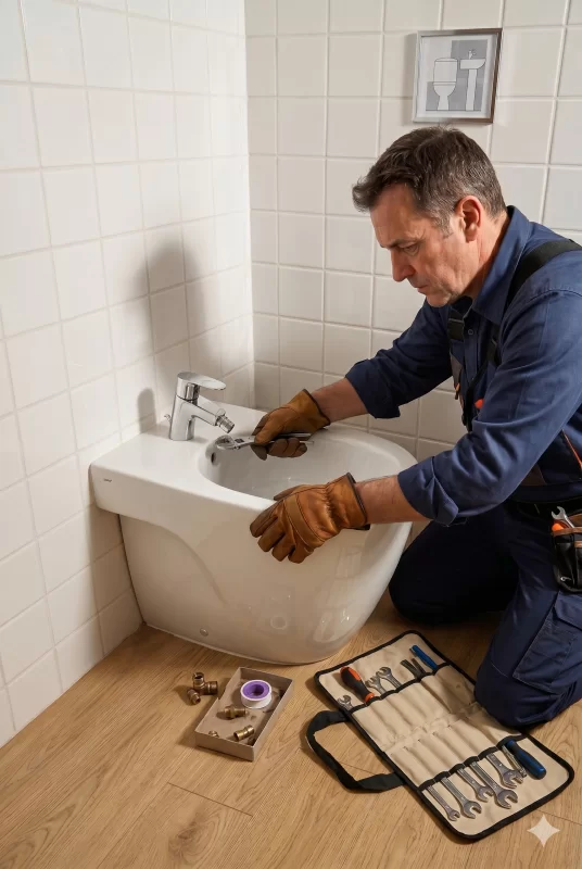 Suppression de bidet ou lavabo