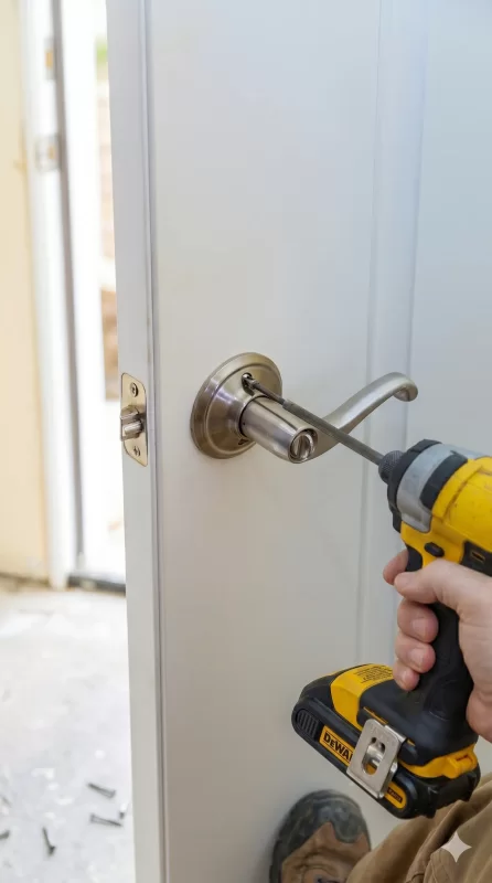 Remplacement de poignée de porte