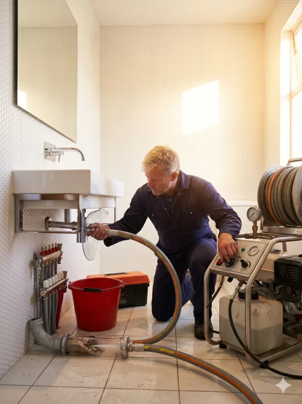 Débouchage de canalisation haute-pression