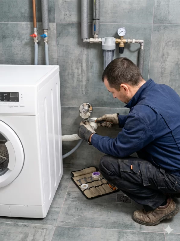 Remplacement robinet de lave-linge