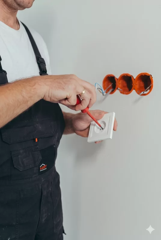 Remplacement de prise électrique