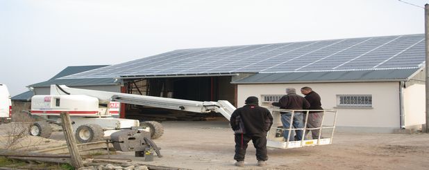 Installation photovoltaïque Voltais Agricole, Loiret
