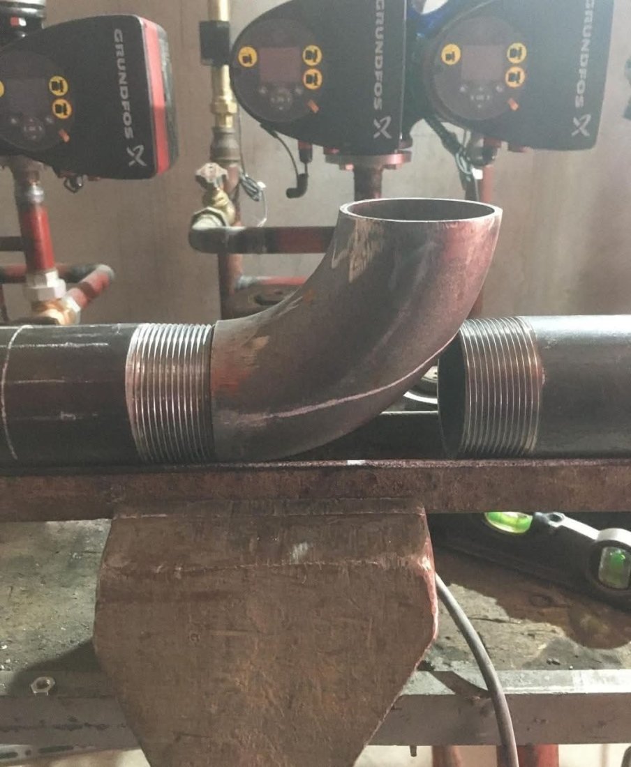 Piquage Pied-de-Biche Chauffage