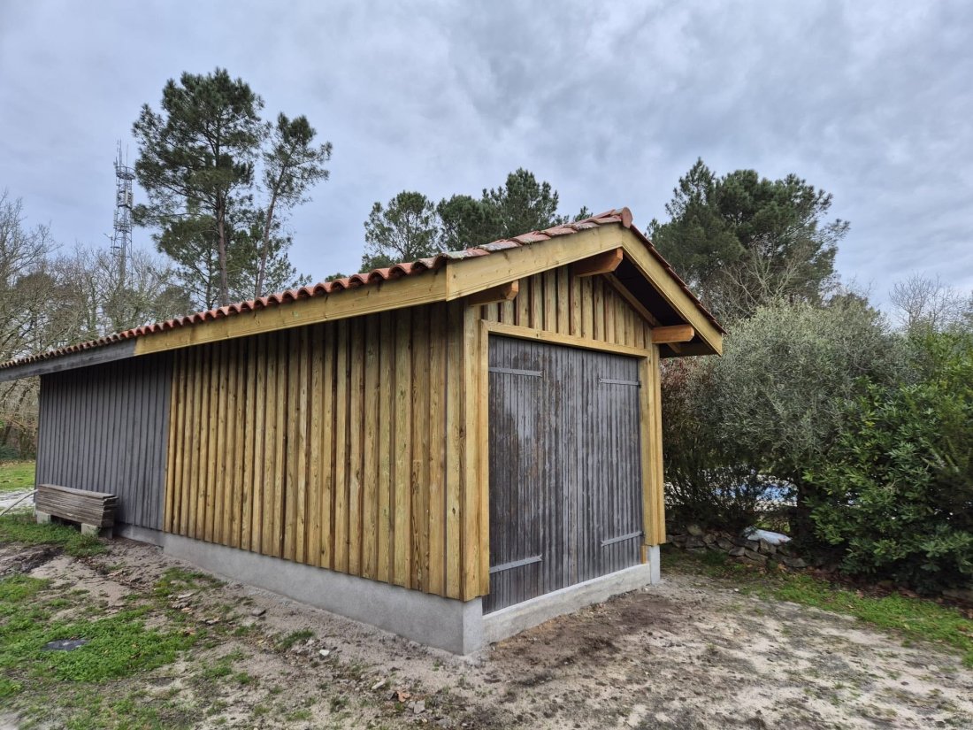 Extension grange bois