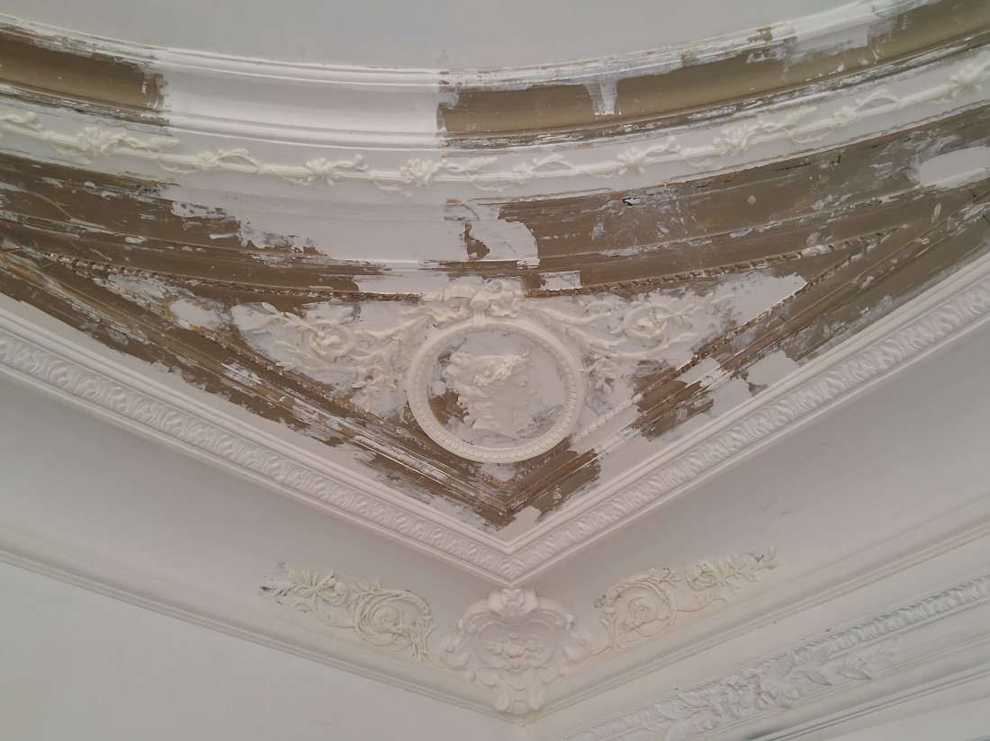 Corniche moulure haussmannienne