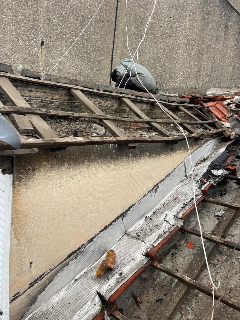 Réfection toiture zinc