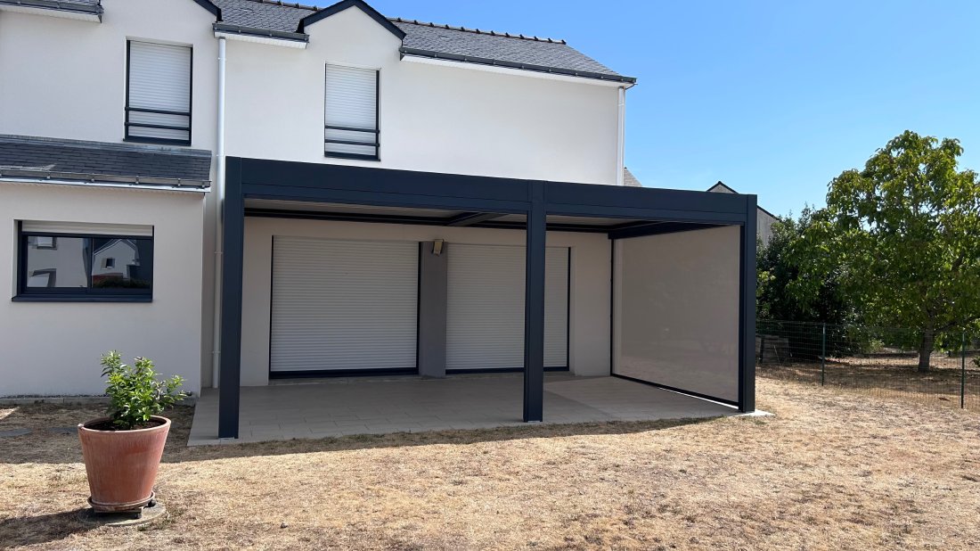 Pergola bioclimatique aluminium