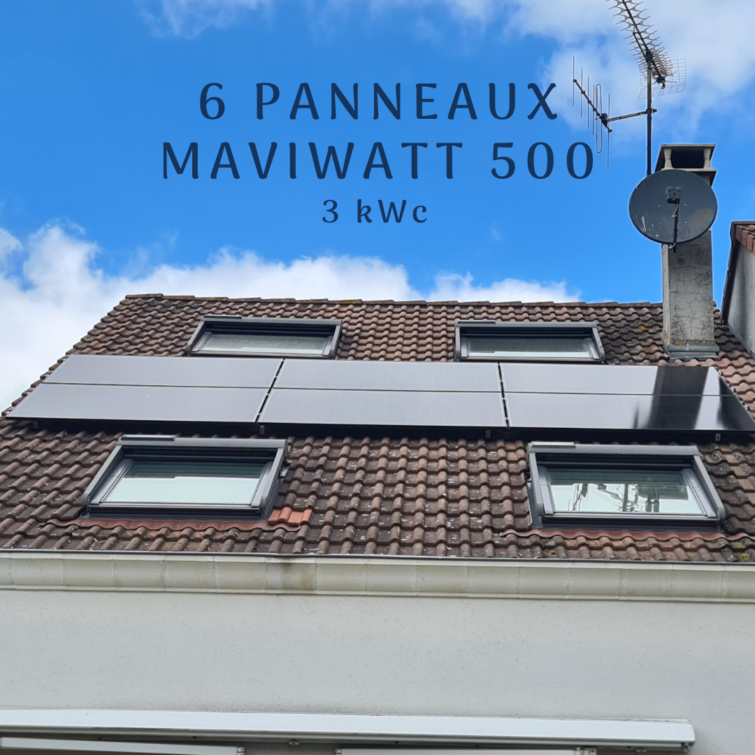 Installation photovoltaïque sur toiture