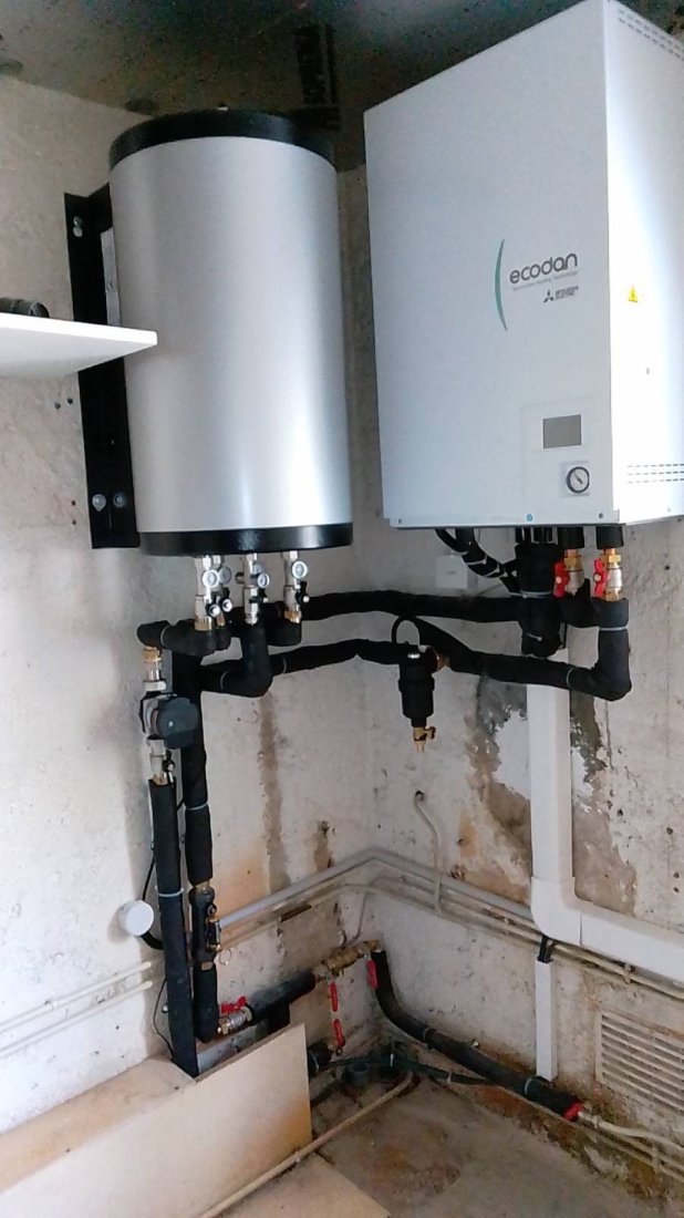 Avant/Après Rénovation Chauffage