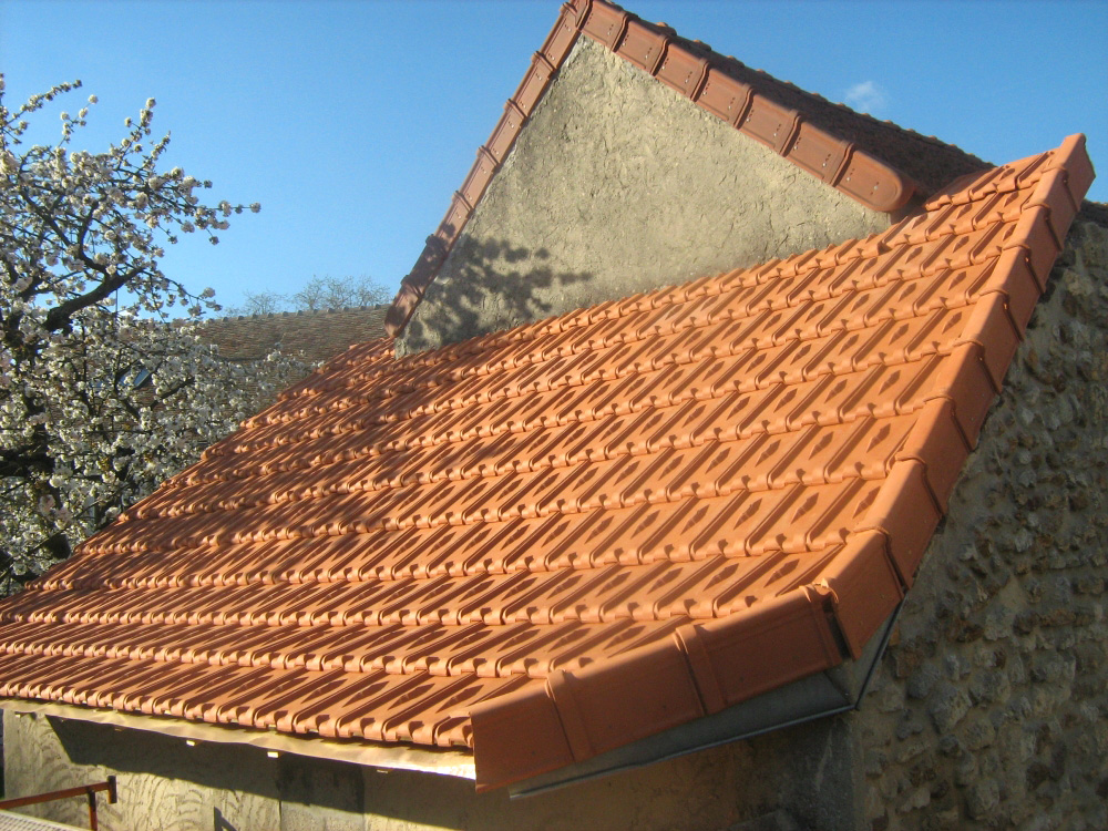 Travaux de couverture près de Rosny-sur-Seine