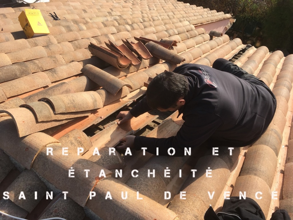 Travaux d'étanchéité à Biot