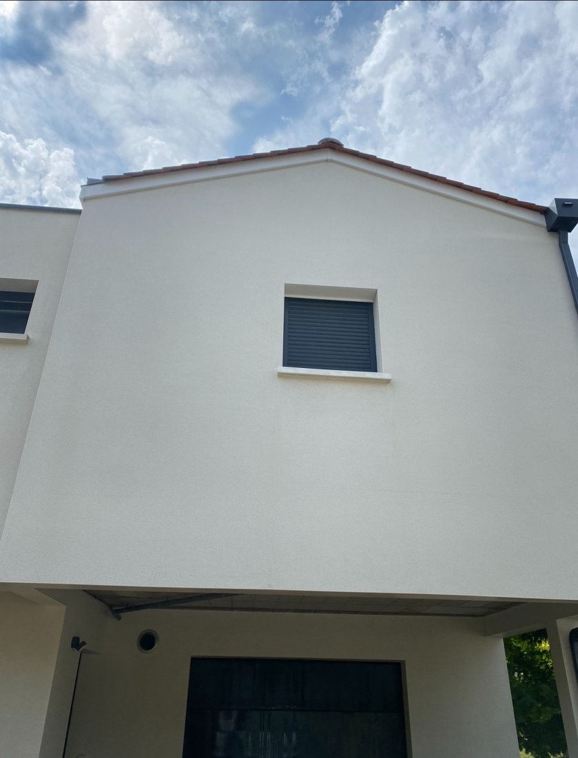 Façade propre rénovée