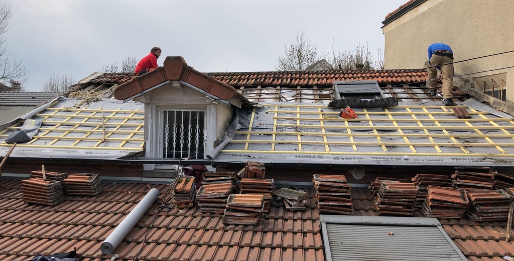 Travaux de rénovation de couverture à Cagnes-sur-Mer