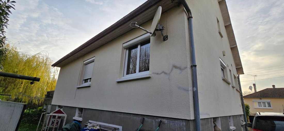 Isolation extérieure polystyrène graphité 14 cm à GISORS (27140)