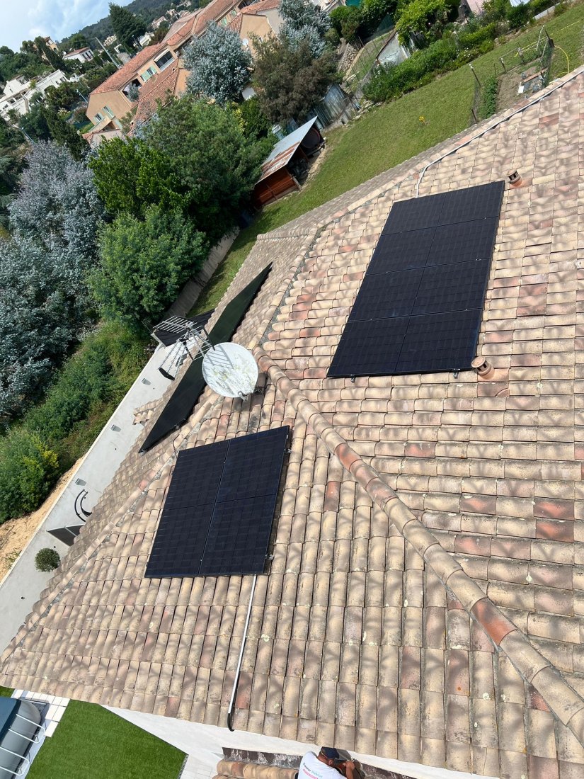 Installation photovoltaïque Mandelieu