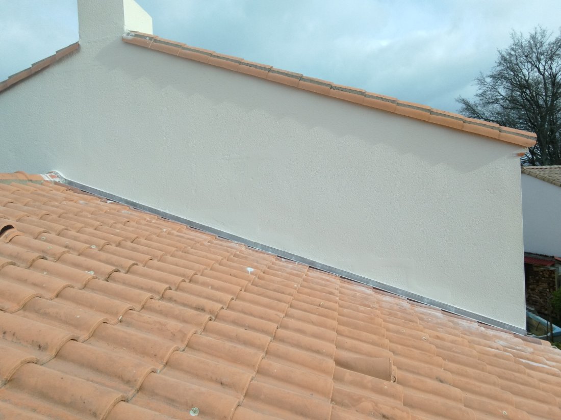 Fissures et Peinture Toiture