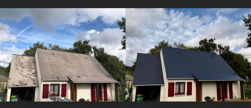 Peinture de toiture