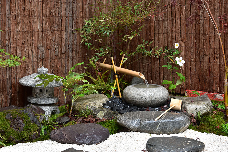 Création d'un jardin japonais