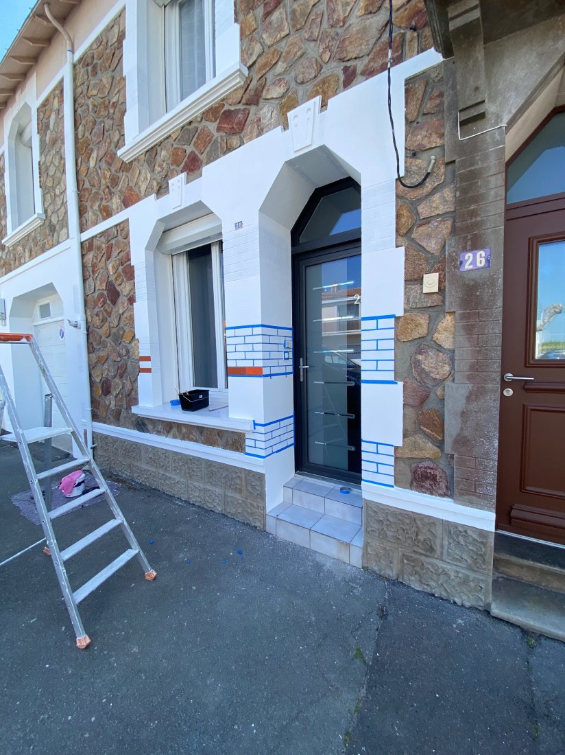 Peinture Façades Briques