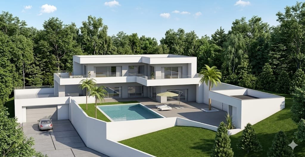Villa contemporaine californienne