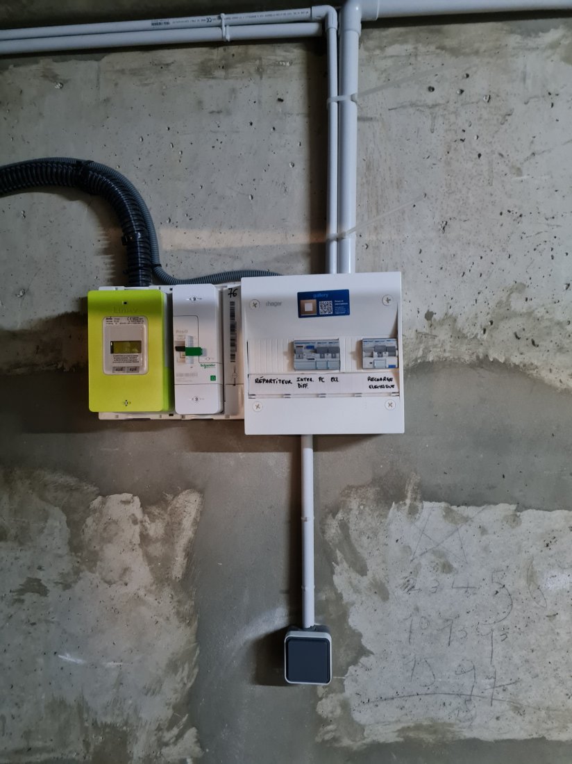 Bornes de recharge installées