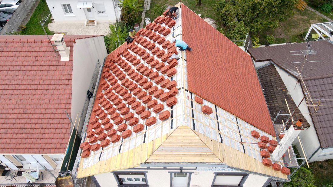 Rénovation de toiture près de Nanterre