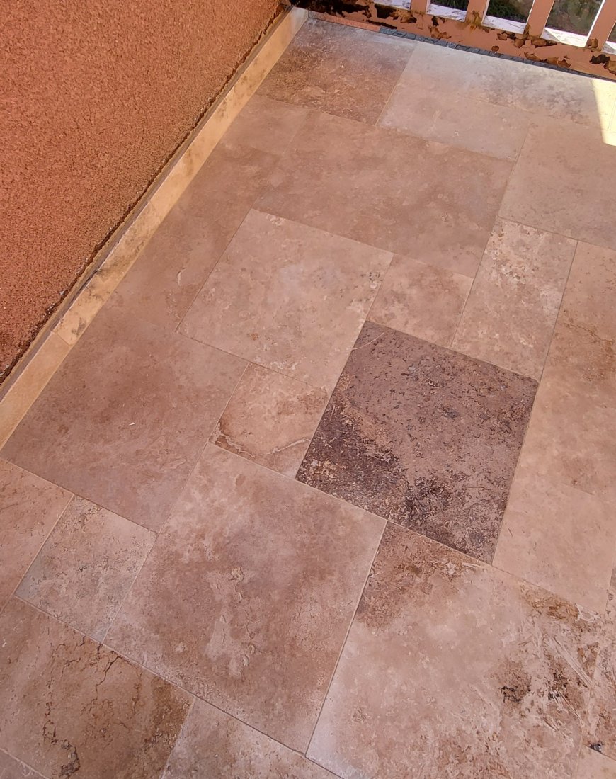 Terrasse Travertin Ramonville