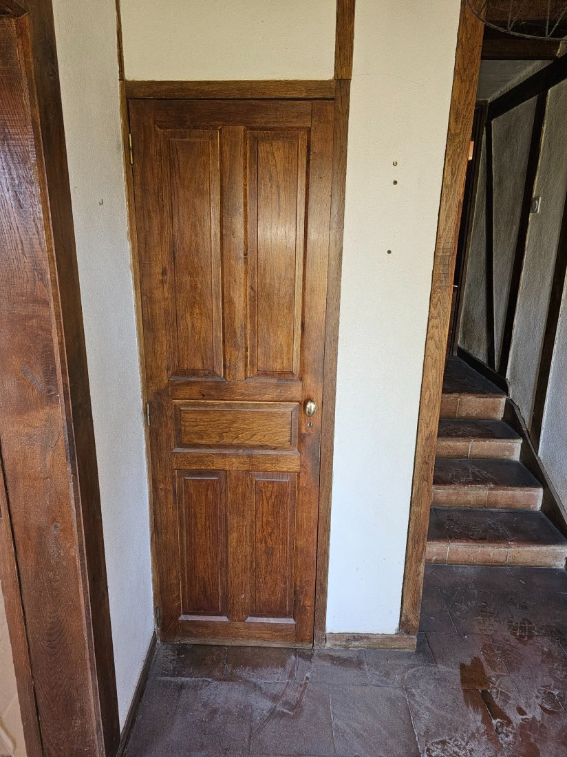 Sablage porte bois ancienne