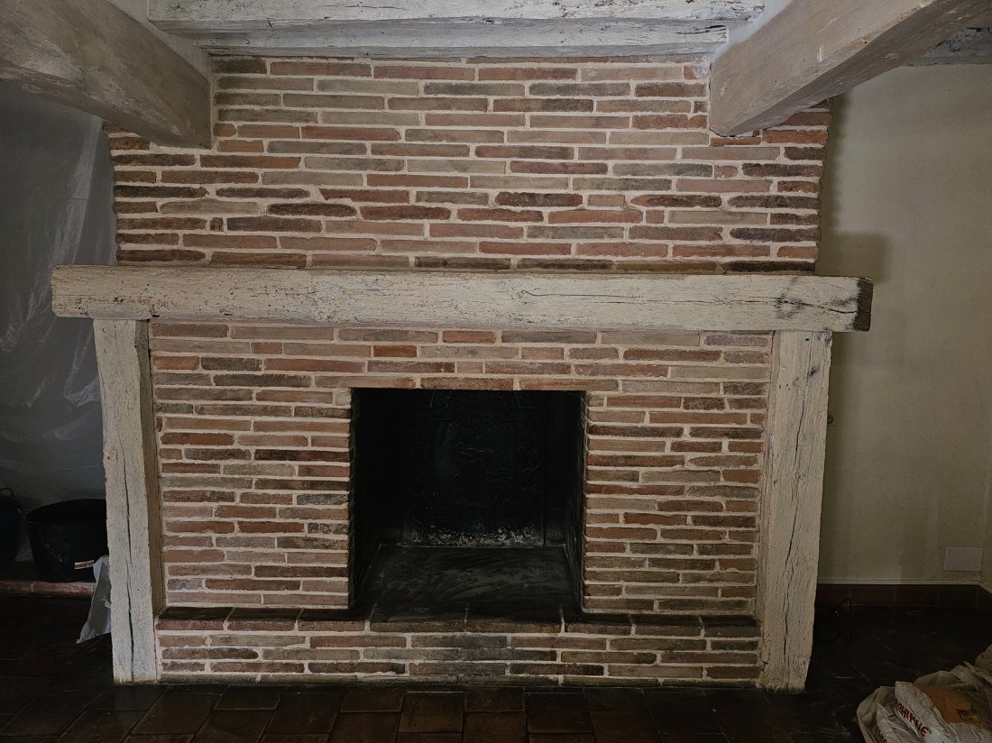 Sablage Cheminée Ancienne