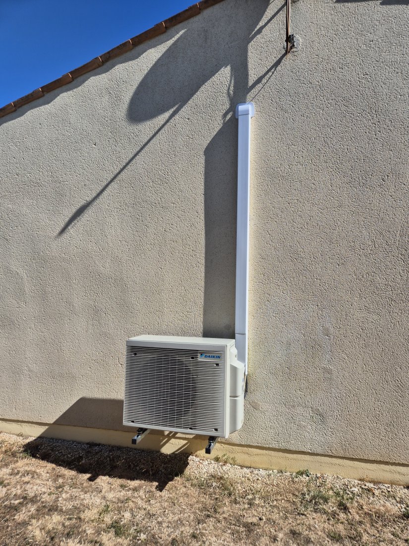 Installation d'un bi-split 
