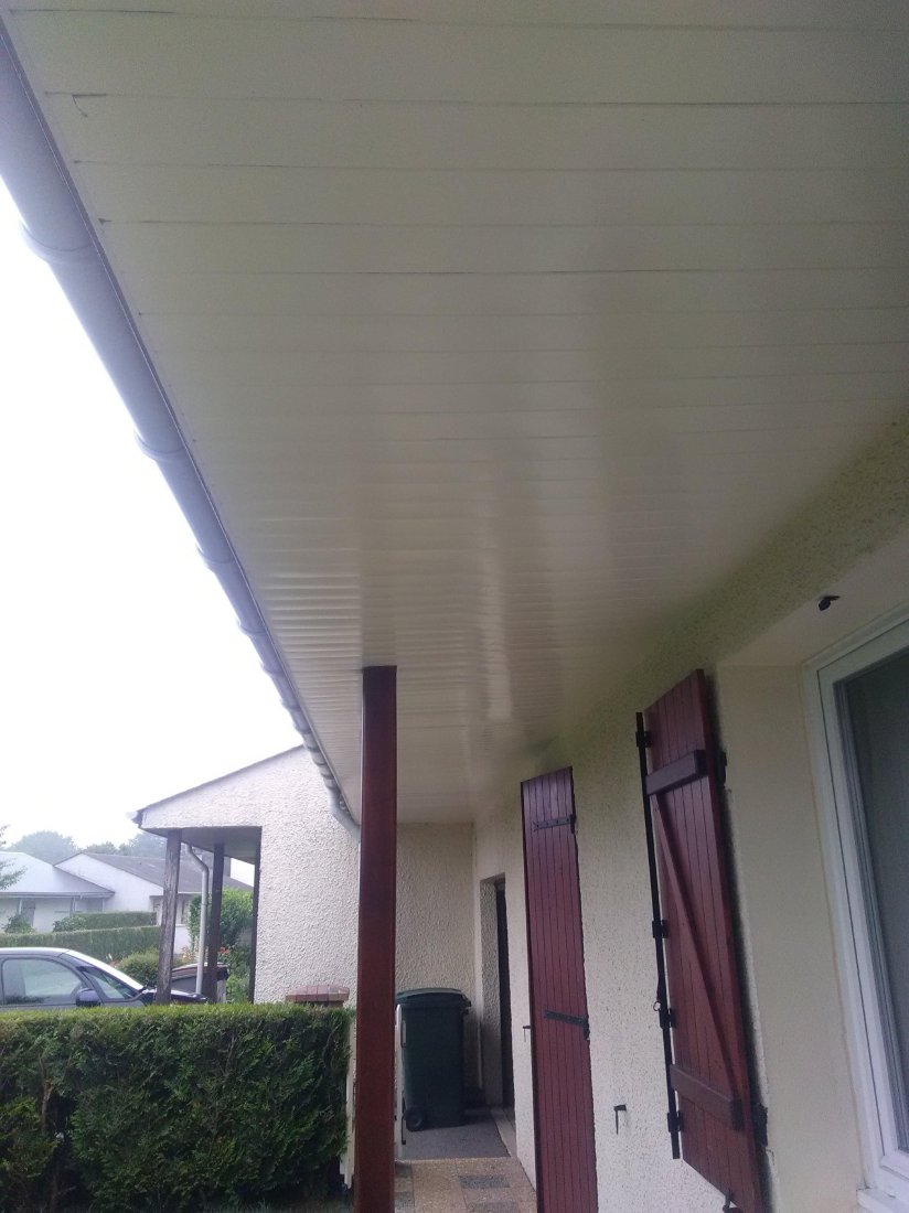 Rénovation avancée toiture