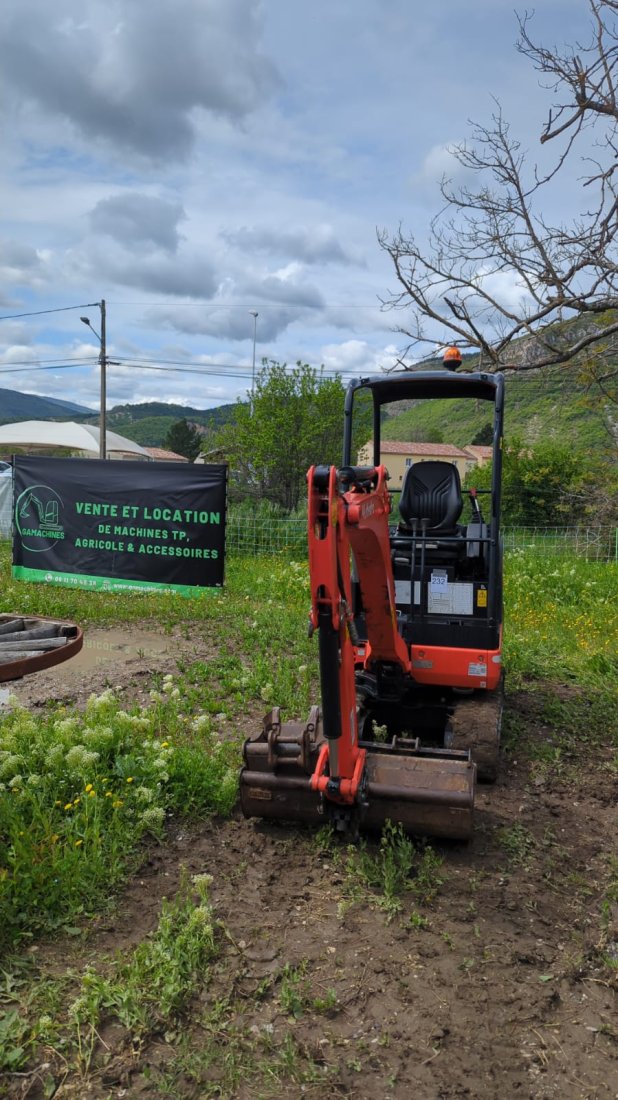 Kubota Kx018-4 de 2020 avec 1305h